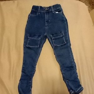 Fashion Nova size 2 stacked pants